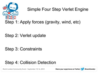 Simple Verlet Physics by Stuart Allen (FunkyPear) | PPT