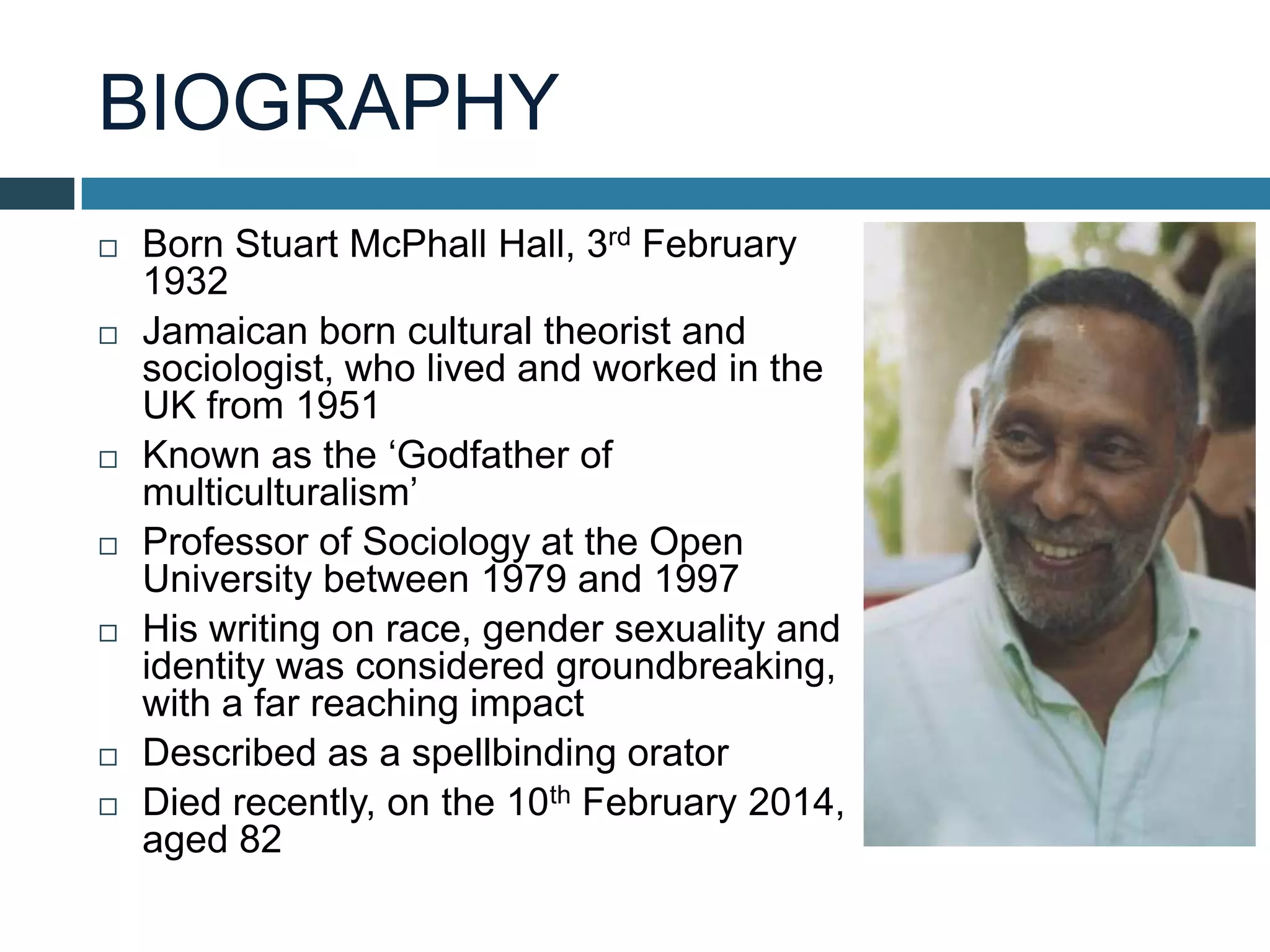 Stuart hall encoding decoding | PPTX