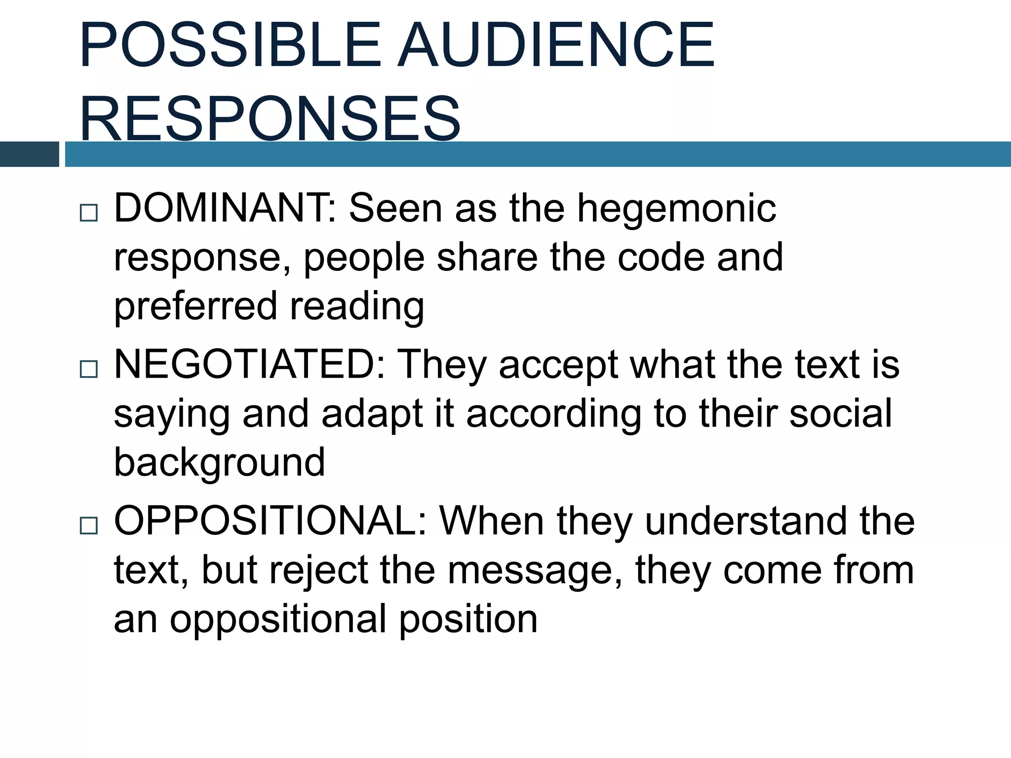 Stuart hall encoding decoding | PPTX