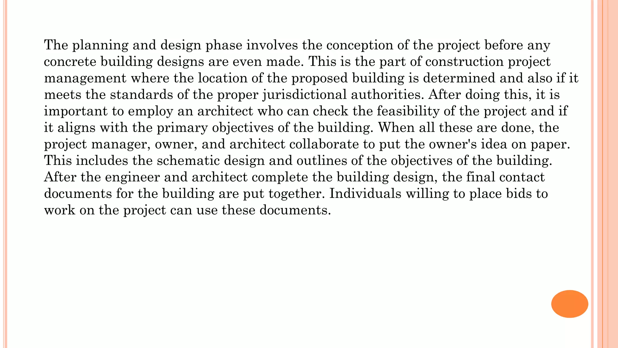 Essential Stages of Construction Project Management | PPTX