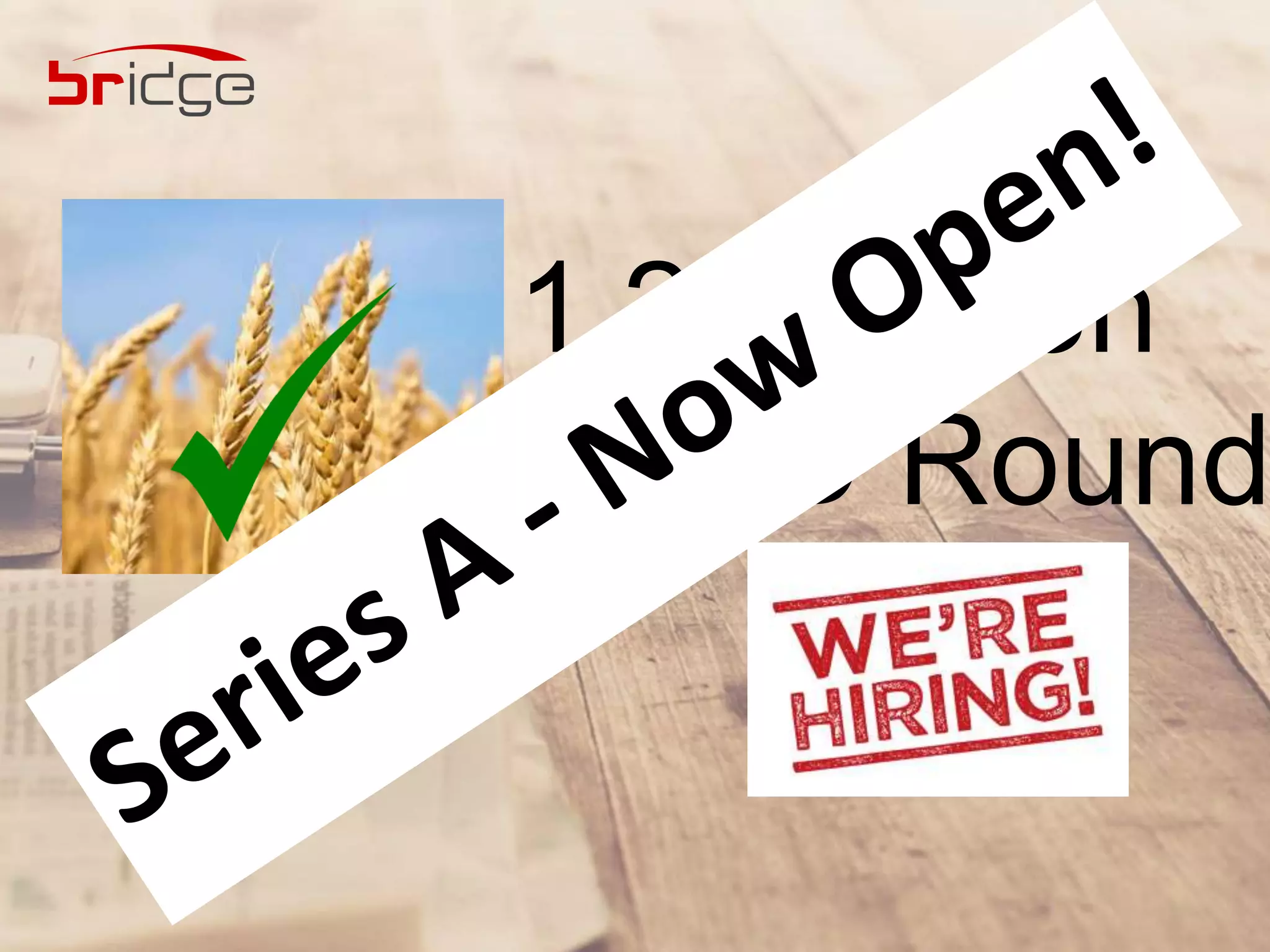 1.25 Million
SEED Round