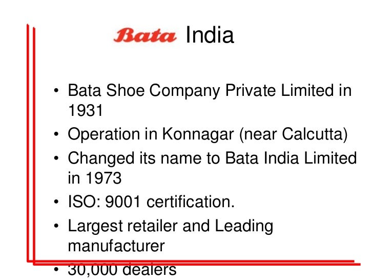 Bata-Corporate Profile