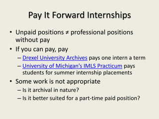 Wanted, Free Labor: The Impact and Ethics of Unpaid Work | PPTX