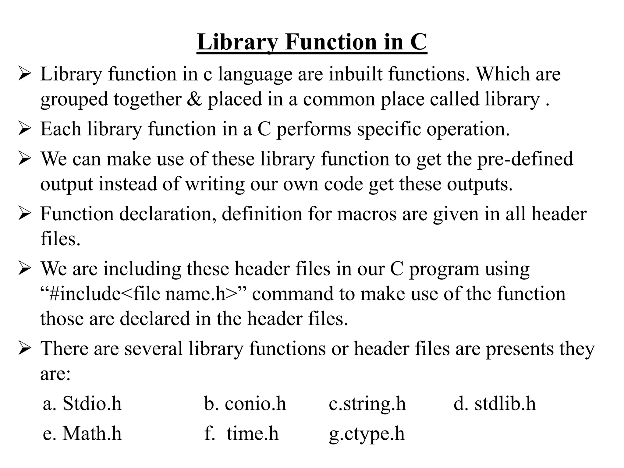 Stucture of c program | PPT | Free Download