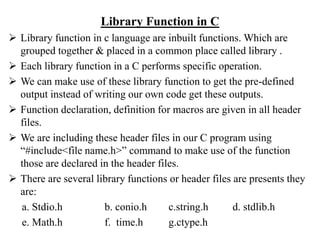Stucture of c program | PPT | Free Download