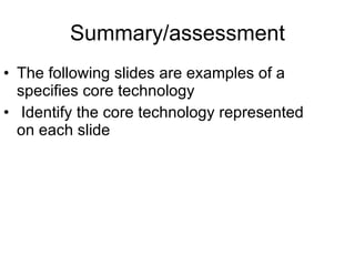 9 core technologies | PPT