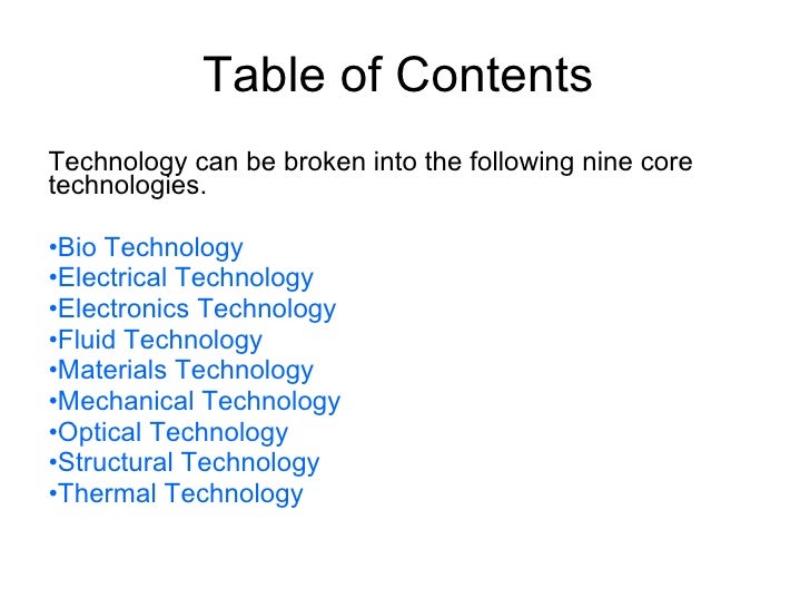 9 core technologies 9 core technologies