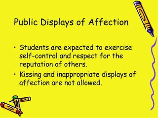 Public Displays of Affection ,[object Object],[object Object]