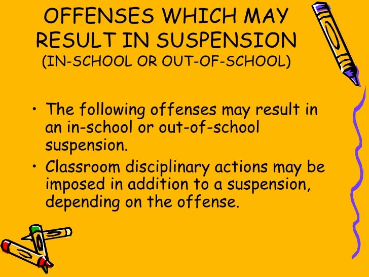 Student Conduct Expectations And Rules