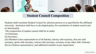 Comprehensive Orientation to Student Council and School Activities for ...