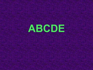 ABCDE
 