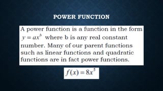 POWER FUNCTION
 
