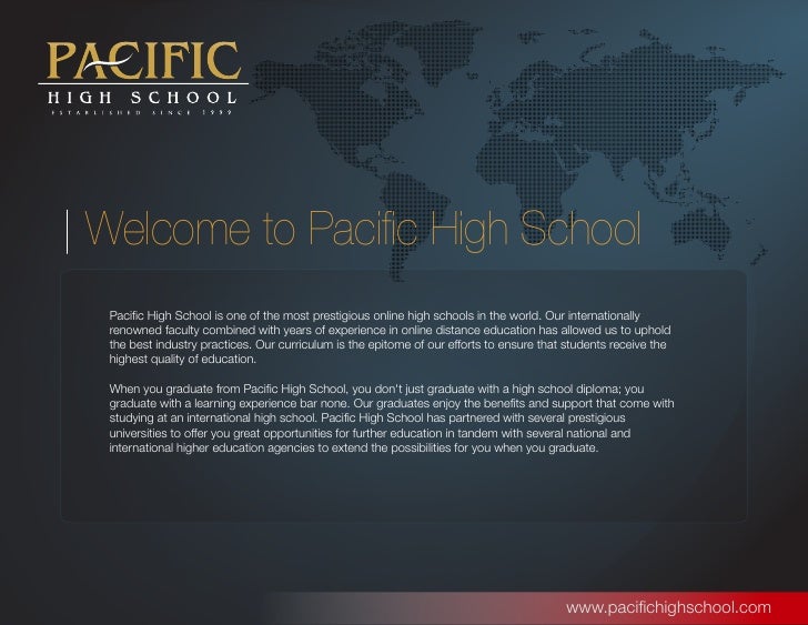 pacific high school online high school with a difference pacific high school online diploma