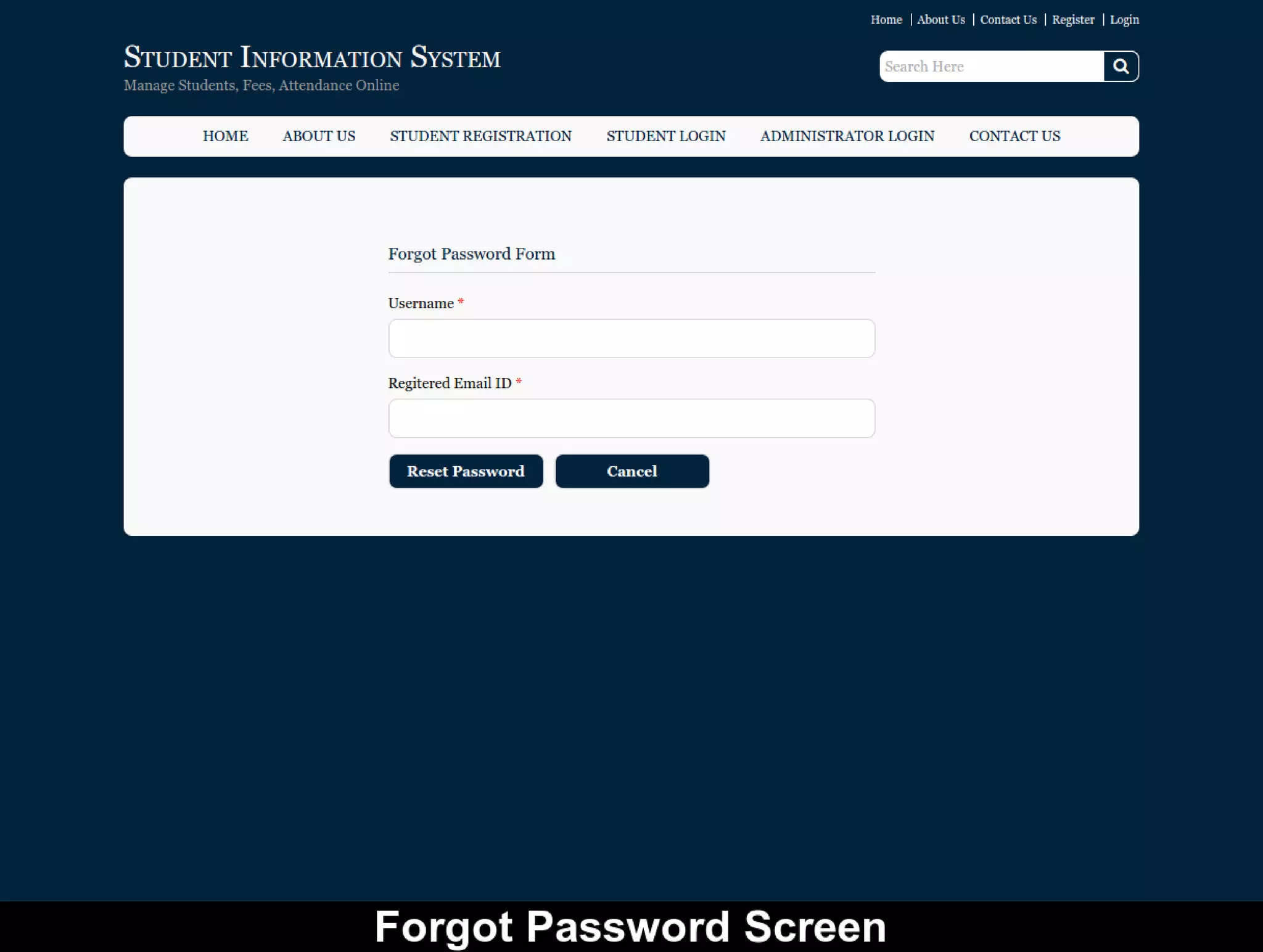 Student information-system