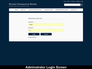 Student information-system
