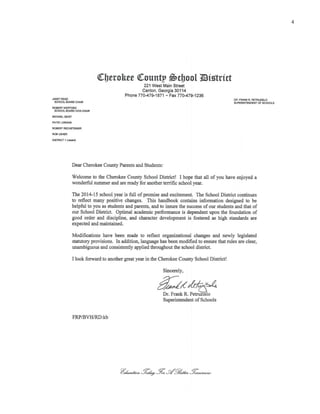 CCSD Student Parent Handbook | PDF