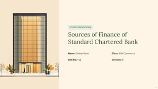 Student-Presentati.pdf about bank stufff | PDF