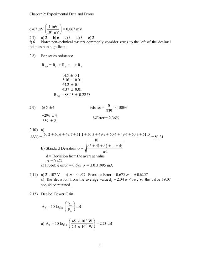 Student Reference Manual For Electronic Instrumentation Laboratories