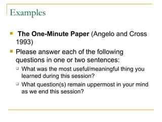 Student teacher assessment | PPT