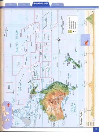 ~
_3005
AMERICA
Babelthua~
13S~E150"E165"'E
.--;
:~~
ManihikiI..
TongarevaIs.~
CookIslands.
RarotongaI.•
HiO'16S--N
KaUil'
...Oahu
"~Maui
Hawaiian15._Hawaii
.WakeI.
:Northern

.MarianaI:

.JohnstonI.
i"PIIIIIIlS'N-
Guam-·
PACIFICOCEANMMarshall•C_r0
Islands
'"Jf]
e'.'CarolineIs"/nd;.ps
/
o
'"HowlandI./
Tarawa,I
GilbertIs.:SakerI..J­
"..PhoenixIs.
Tuvalu
Marques~;.
~FlintI.Islands
:'''';0
JOel'""'~'<.o,$l
French'-;<,~-:s:
TongaI.NiueI.Polynesia~.~.....,..
,~"
-TROPICOFCAPRICORN"-­
Fiji
SeaN
.NorfolkIsland
1-..~-~~-'"~Iut:"/uw:tt:"di1~/::~.I30'SE:KermadecIs.w4.LordHoweI.
01,000mi5
I,5
901,
05001,000km
I
Tasman
BInternationalboundary
Sea
ElStateboundary
INDIAN
"-Mountainpeak
OCEANChathamIslLowestpoint
.SouthEa$t7.,..)120'ECape
45'S
I
16S'W
I
13S'EIS0'ElWE180'
IIII
::~~~"'.
lS0'W
-f"·I
I
Mount
Kosciuszko
NORTH
~:'I~'·=-z~_,__''__.---'_-'-_.-_.=_-_'-._-.-.~~-~~:=~~~~::---..~-·­=:~=-'---~~~~~='='~~'=='~=~~~"-"--"-------'~-~~~f~e"......~1.-.~3~t3,000ft.---....--..-------------.--------.---.-.-----.-..------....---..-------~="'====="-.--­
5~:~~v:i~.....'7--.-.-....""""'--'cO'=---r-...-----.---...-._B.­
 