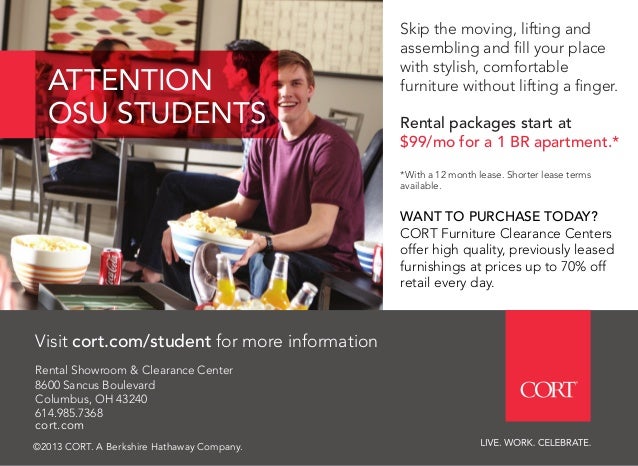 OSU Students - Furniture Rental OSU Students - Furniture Rental