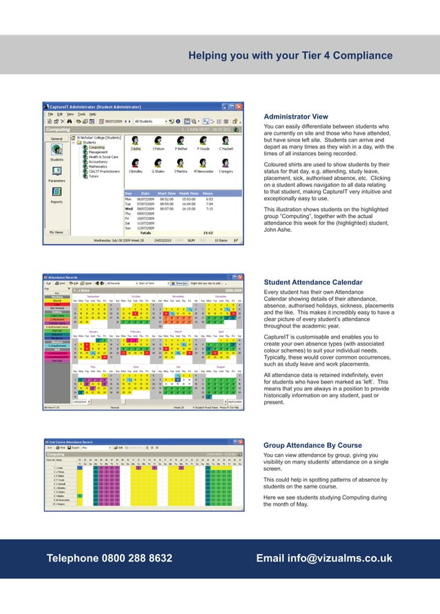 Student Attendance Monitoring Brochure student-attendance-monitoring-brochure