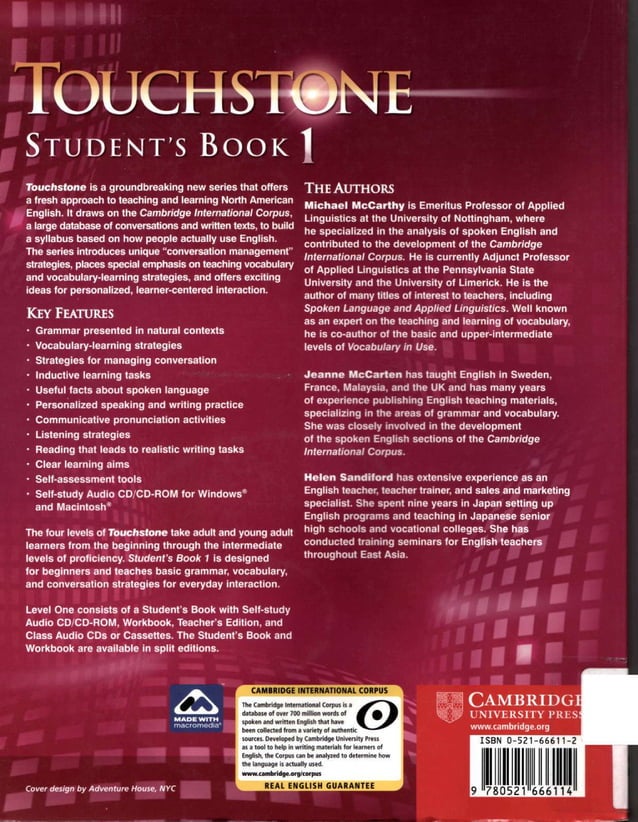 Touchstone Student's Book 1 | PDF