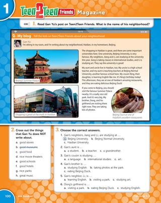 Student book workbook