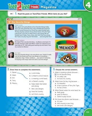 Student book workbook