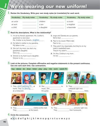 Student book workbook