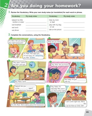 Student book workbook