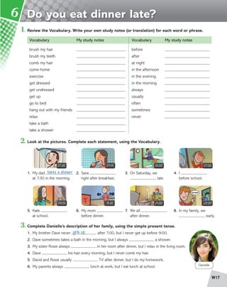 Student book workbook