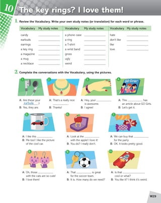 Student book workbook