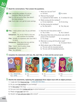 Student book workbook