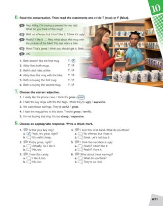 Student book workbook