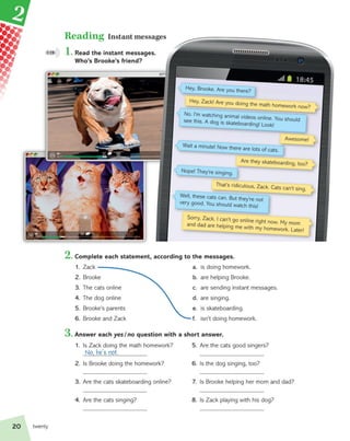 Student book workbook