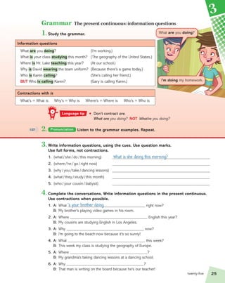 Student book workbook