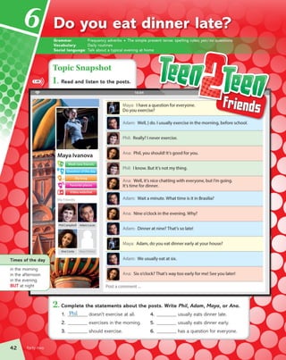 Student book workbook