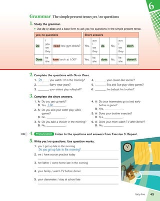Student book workbook