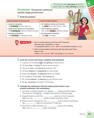 Student book workbook