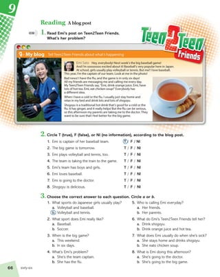 Student book workbook