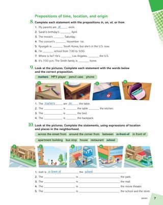 Student book workbook