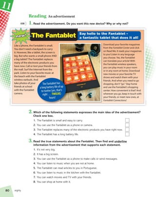 Student book workbook