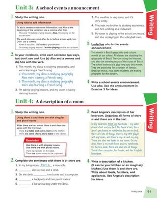 Student book workbook