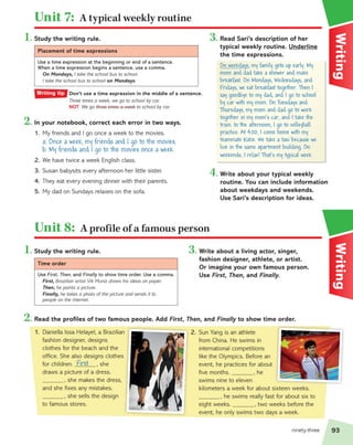 Student book workbook