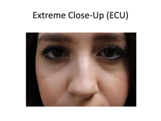 Extreme Close-Up (ECU)

 