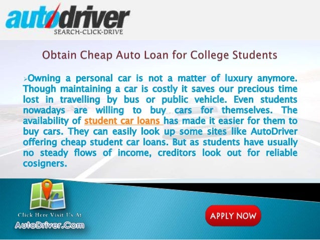 Cheap Car Loans For Students Cheap Car Loans For Students