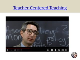 Teacher-Centered Teaching
 