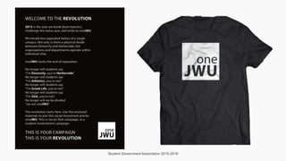 Student Government Association 2015-2016
 