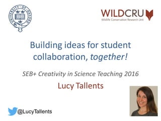 Building ideas for student collaboration, together! | PPT